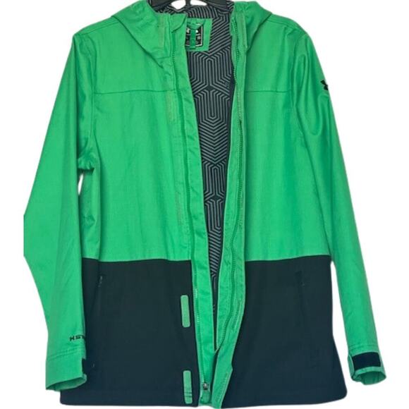 UNDER ARMOUR ColdGear® Infrared Jacket Unisex YXL Windproof Cool Weather Layer - Picture 4 of 12